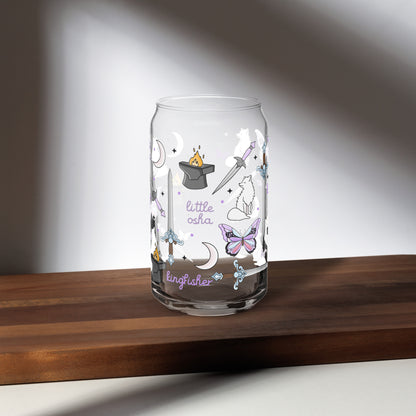 Dark Romantasy Bookish Glass Can Tumbler | Fantasy Reader Gift - Spinsterly Co