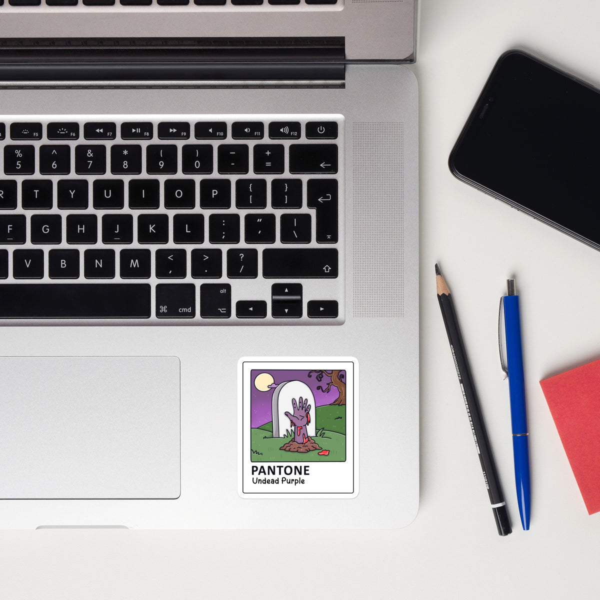 Bookish Pantone Color of the Year Stickers | Die-Cut Satin Sticker Set - Spinsterly Co