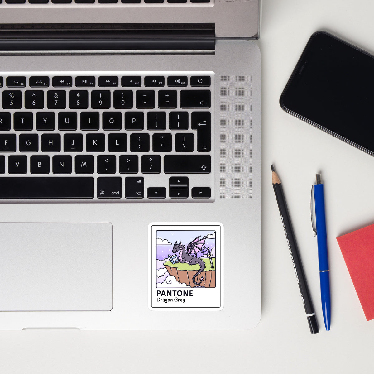 Bookish Pantone Color of the Year Stickers | Die-Cut Satin Sticker Set - Spinsterly Co