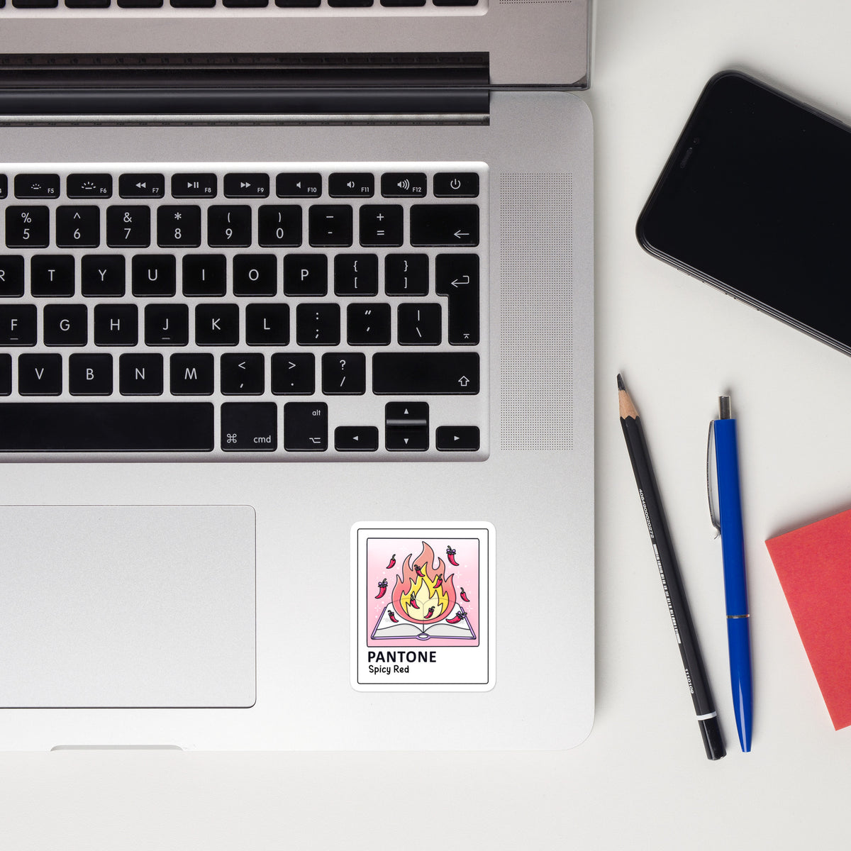 Bookish Pantone Color of the Year Stickers | Die-Cut Satin Sticker Set - Spinsterly Co
