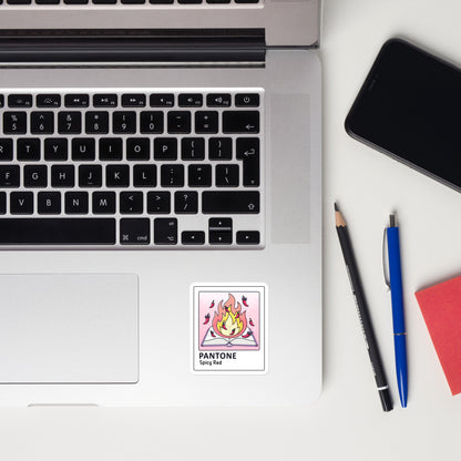 Bookish Pantone Color of the Year Stickers | Die-Cut Satin Sticker Set - Spinsterly Co