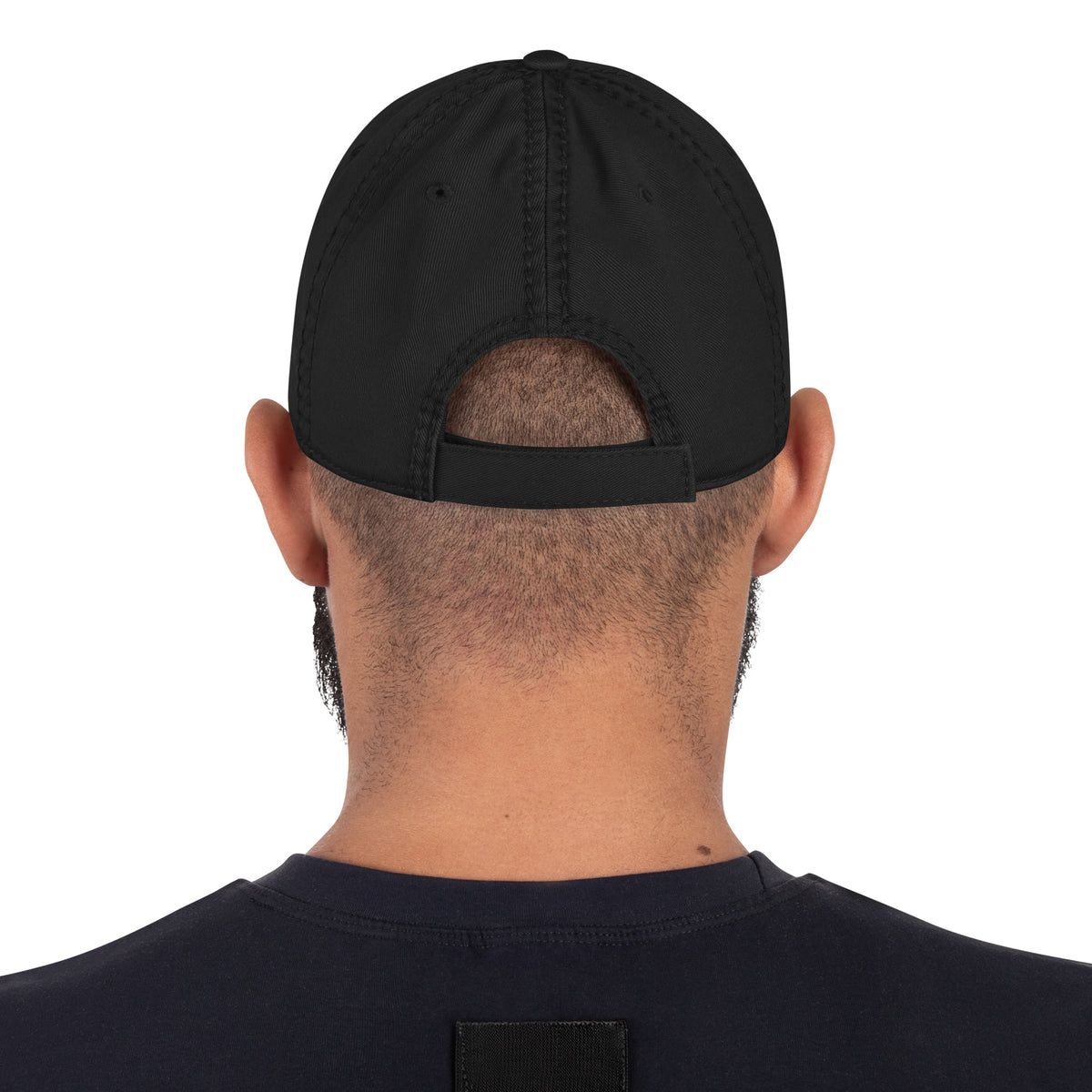 No Kings Distressed Dad Hat | Bold Gold Embroidered Political Cap - Spinsterly Co