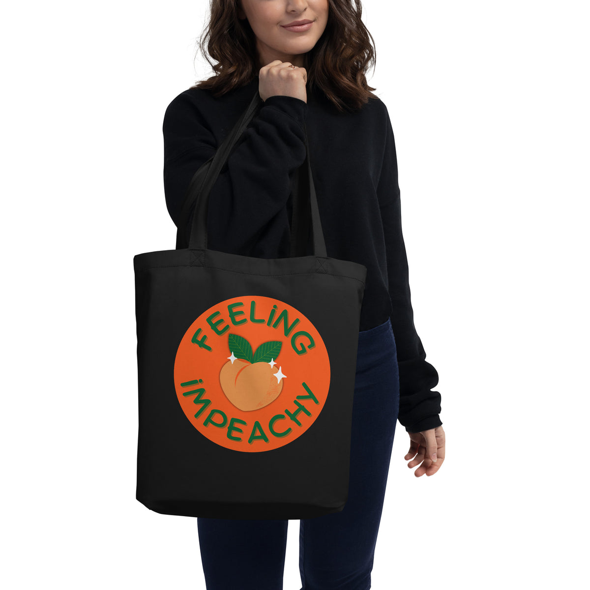 Feeling Impeachy Eco Tote Bag | Funny Political Organic Cotton Tote - Spinsterly Co