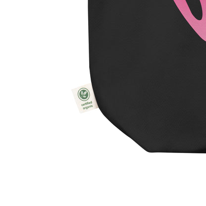 Bitch Heart Tote Bag | Feminist Reclamation Organic Cotton Tote - Spinsterly Co