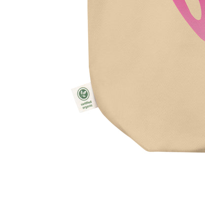 Bitch Heart Tote Bag | Feminist Reclamation Organic Cotton Tote - Spinsterly Co