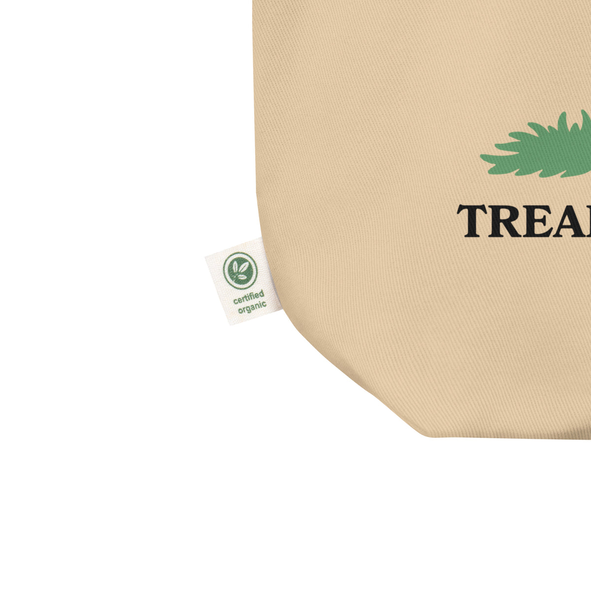 Tread Harder Daddy Tote Bag | Funny Anti-MAGA Gadsden Snake Parody Organic Cotton Tote - Spinsterly Co