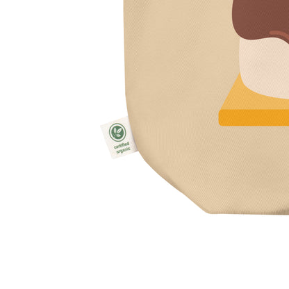 S’mores Not Wars Eco Tote Bag | Funny Kawaii S’more Organic Cotton Bag - Spinsterly Co