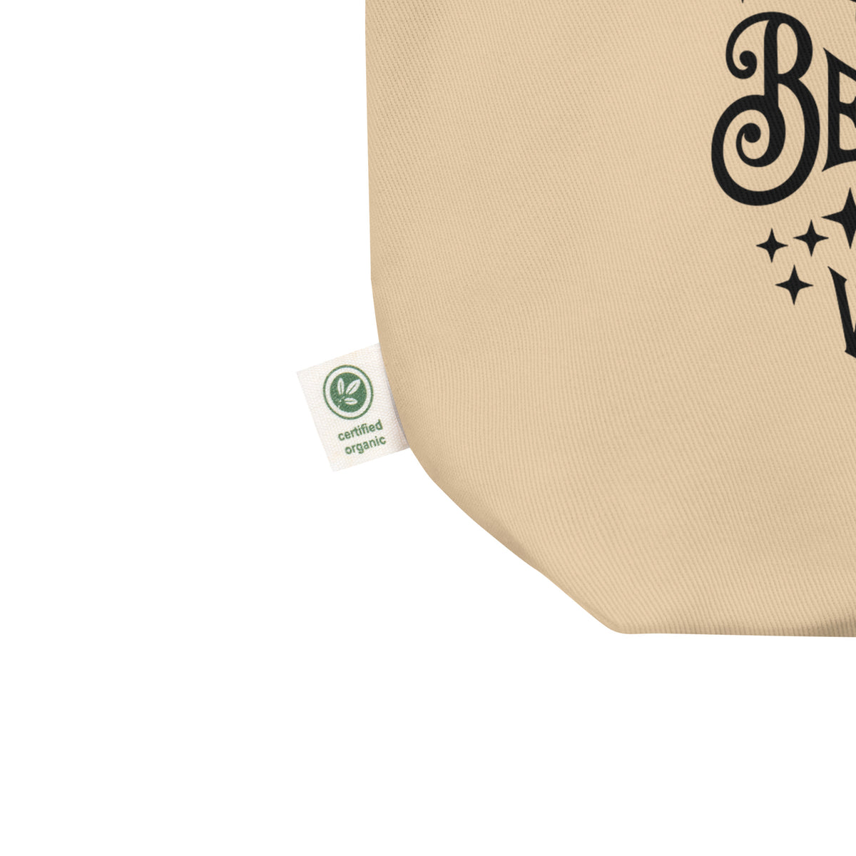 Believe in the Magic Within You Eco Tote Bag | Witchy Moth Moon Phase Organic Cotton - Spinsterly Co