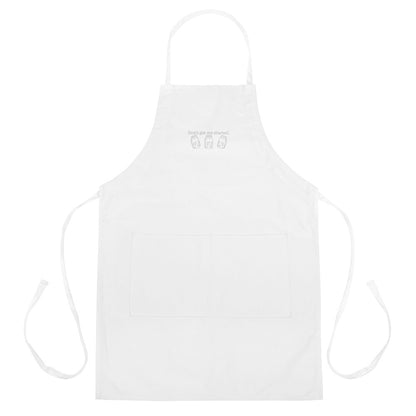 Don't Get Me Started Sourdough Embroidered Apron | Funny Baker Kitchen Apron Gift - Spinsterly Co