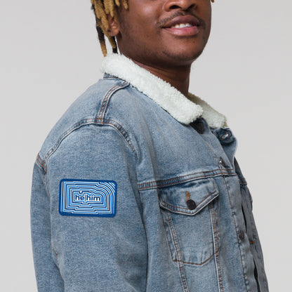 He/Him Pronoun Embroidered Patch | LGBTQIA+ Identity Accessory - Spinsterly Co