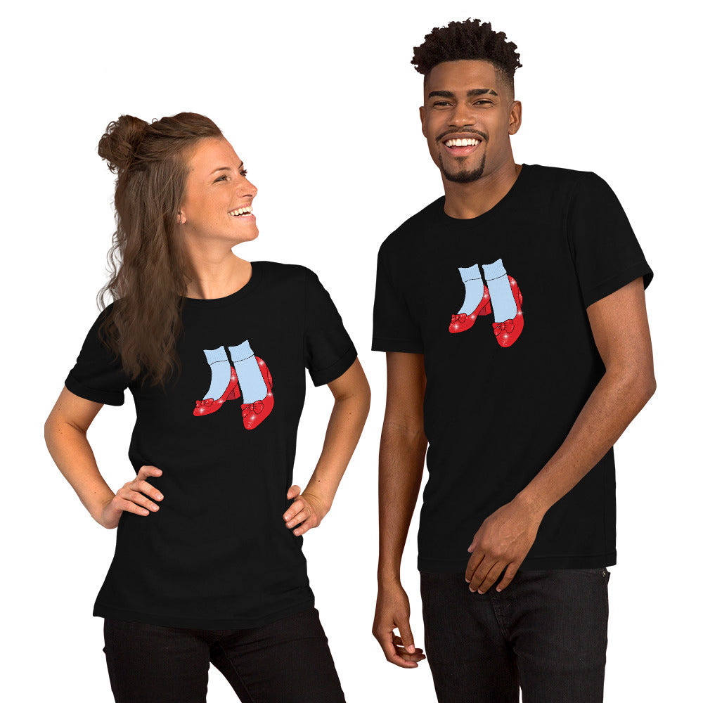 Friends of Dorothy T-Shirt | Ruby Slippers Pride Graphic Tee - Spinsterly Co