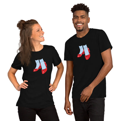 Friends of Dorothy T-Shirt | Ruby Slippers Pride Graphic Tee - Spinsterly Co