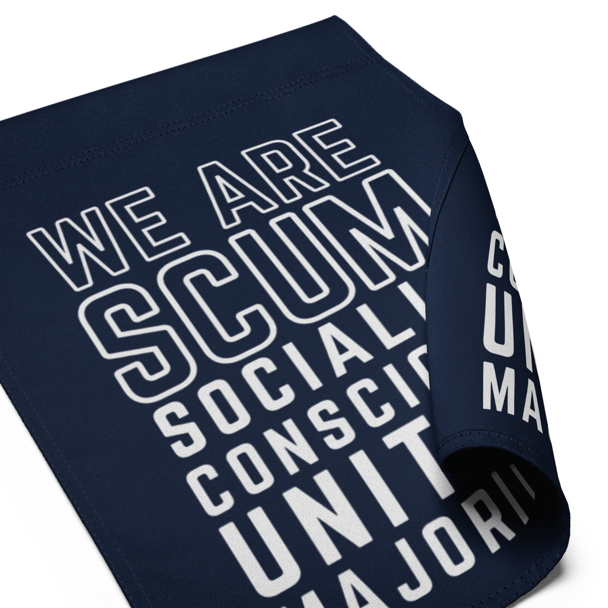 We Are SCUM Garden Flag | Funny Political Activist Yard Sign - Spinsterly Co