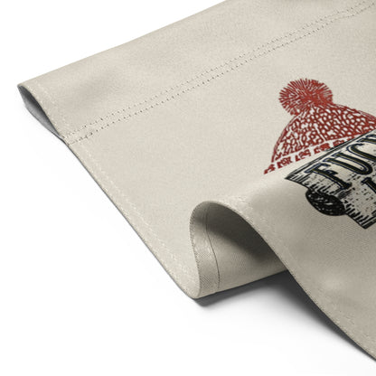 F*ck ICE Cozy Protest Cat Garden Flag | Political Activist Yard Sign - Spinsterly Co