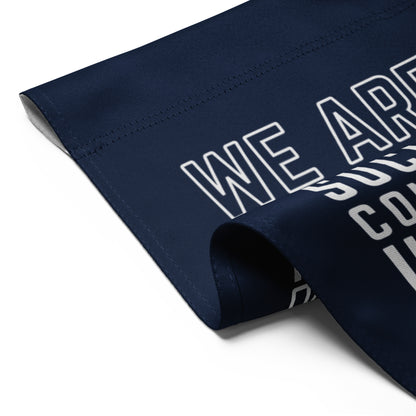 We Are SCUM Garden Flag | Funny Political Activist Yard Sign - Spinsterly Co
