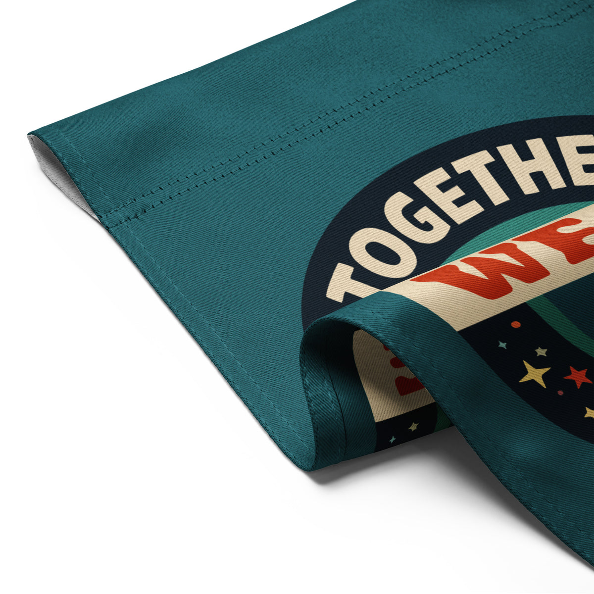 Together We Are America Garden Flag | Pro-Immigrant Unity Yard Sign - Spinsterly Co