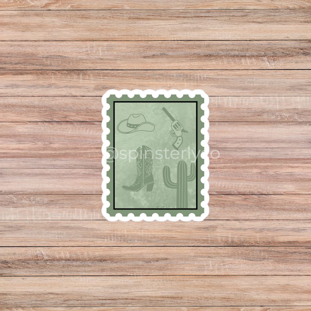Watercolor Postage Stamp Sticker Pack | 12-Piece Musical Era Collection - Spinsterly Co