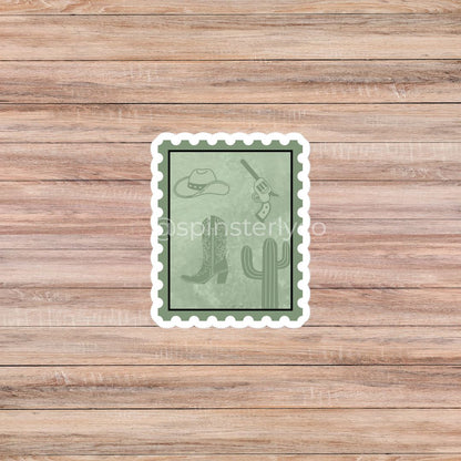 Watercolor Postage Stamp Sticker Pack | 12-Piece Musical Era Collection - Spinsterly Co