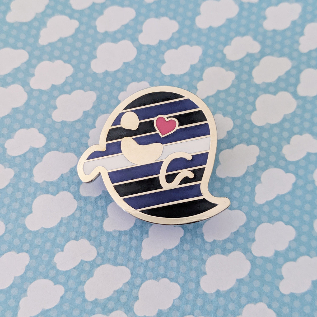 Gaysper & Friends Hard Enamel Pride Pins - Spinsterly Co