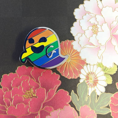 Gaysper & Friends Hard Enamel Pride Pins - Spinsterly Co