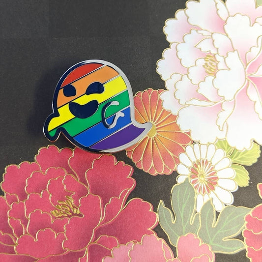Gaysper & Friends Hard Enamel Pride Pins - Spinsterly Co