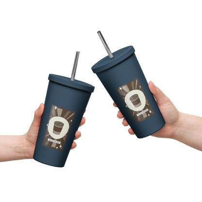 The On The Run Tarot Card Coffee Tumbler | Insulated Stainless Steel Tumbler - Spinsterly Co
