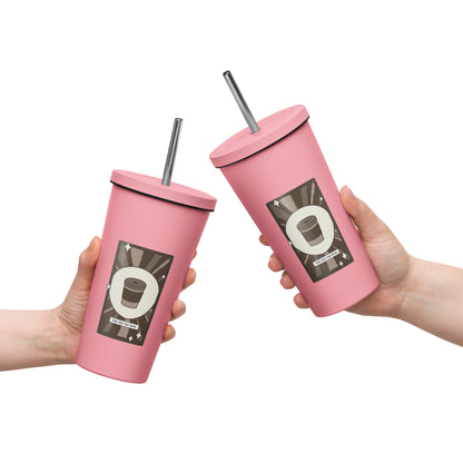 The On The Run Tarot Card Coffee Tumbler | Insulated Stainless Steel Tumbler - Spinsterly Co
