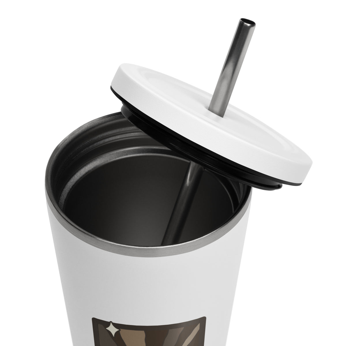 The On The Run Tarot Card Coffee Tumbler | Insulated Stainless Steel Tumbler - Spinsterly Co