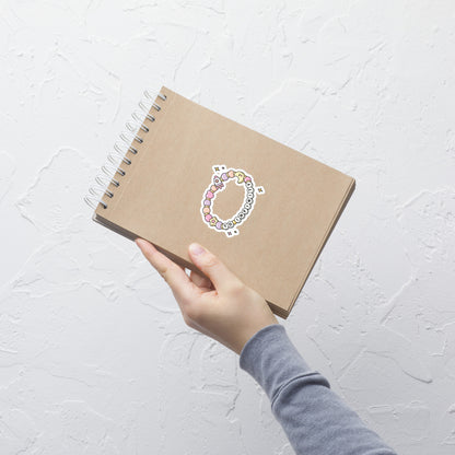 Friendship Bracelet Bubble-Free Vinyl Sticker | To Infiniti Design - Spinsterly Co