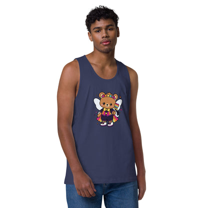 Rainbow Fairy Bear Pride Tank Top | Kawaii LGBTQ Pride Graphic Tank - Spinsterly Co