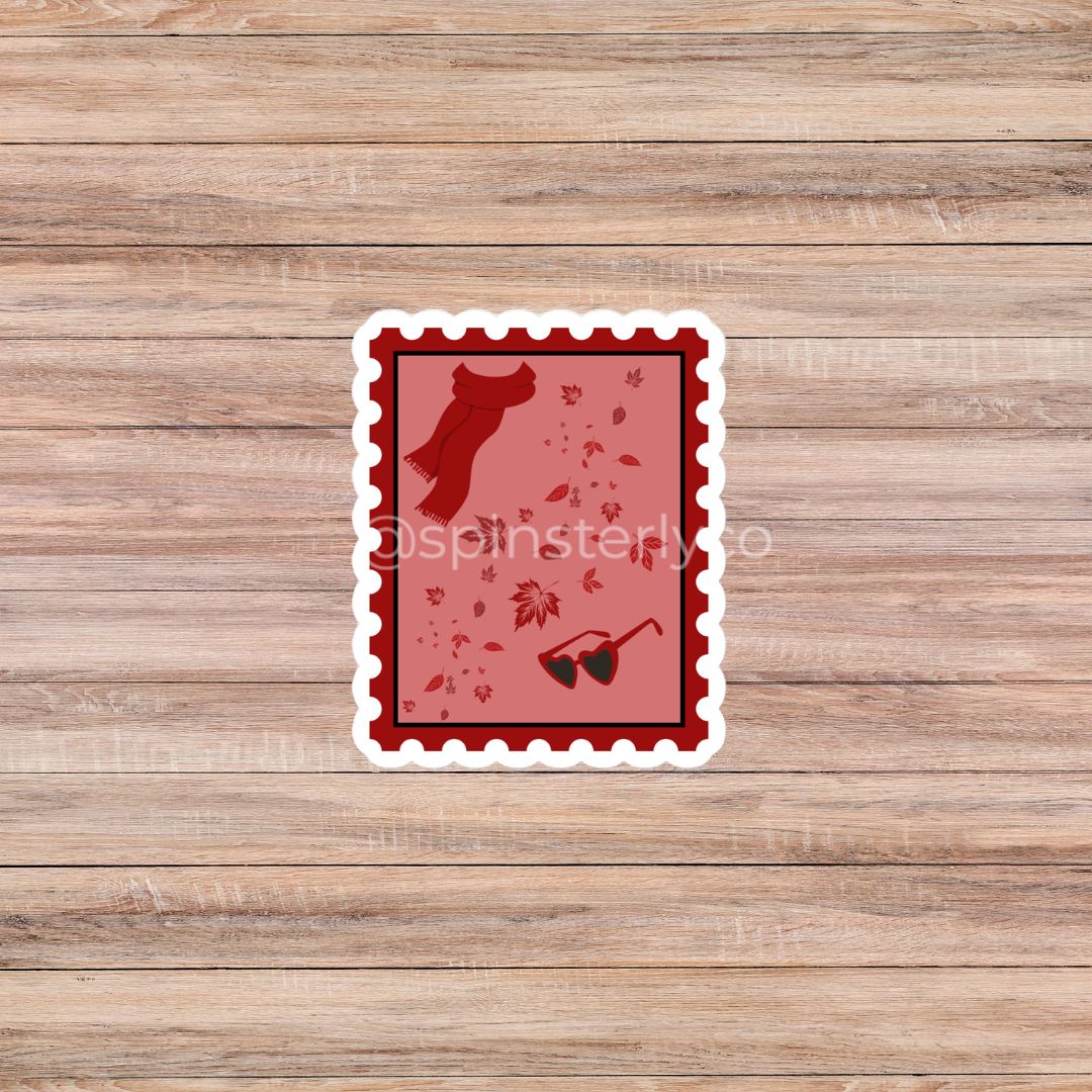 Watercolor Postage Stamp Sticker Pack | 12-Piece Musical Era Collection - Spinsterly Co