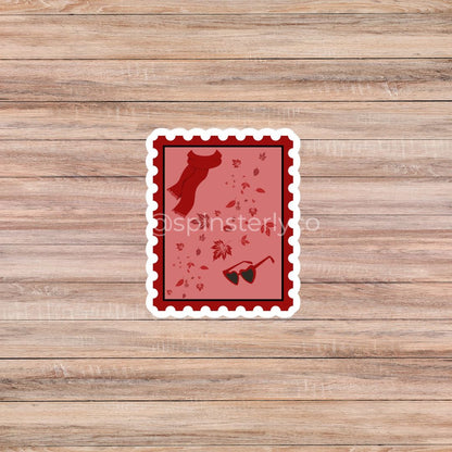 Watercolor Postage Stamp Sticker Pack | 12-Piece Musical Era Collection - Spinsterly Co