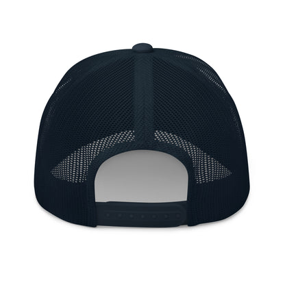 FDT Social Club Trucker Hat | Retro Groovy Embroidered Political Statement Cap | Spinsterly Co - Spinsterly Co