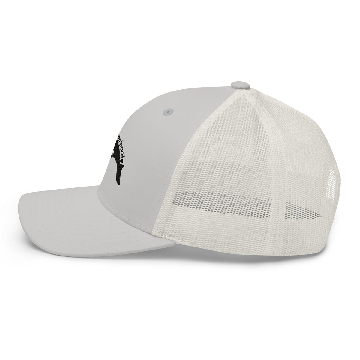 F*ck Them Boats Orca Embroidered Trucker Hat | Killer Whale Cap - Spinsterly Co