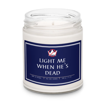 No Kings Scented Soy Candle | Anti-Trump Protest Candle - Spinsterly Co