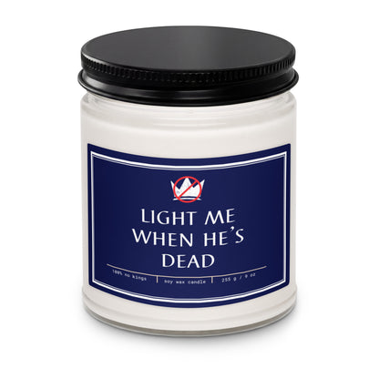 No Kings Scented Soy Candle | Anti-Trump Protest Candle - Spinsterly Co