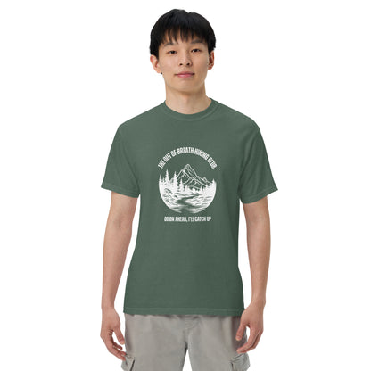 Out of Breath Hiking Club T-Shirt | Funny Hiking Graphic Tee - Spinsterly Co