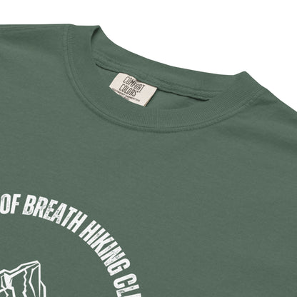 Out of Breath Hiking Club T-Shirt | Funny Hiking Graphic Tee - Spinsterly Co