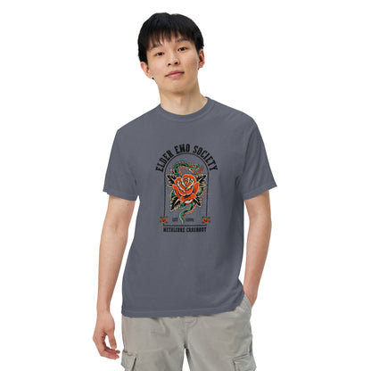 Elder Emo Society Metalcore Crashout T-Shirt | Emo Nostalgia Tee - Spinsterly Co