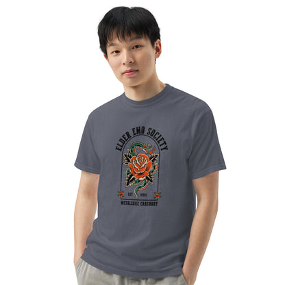 Elder Emo Society Metalcore Crashout T-Shirt | Emo Nostalgia Tee - Spinsterly Co