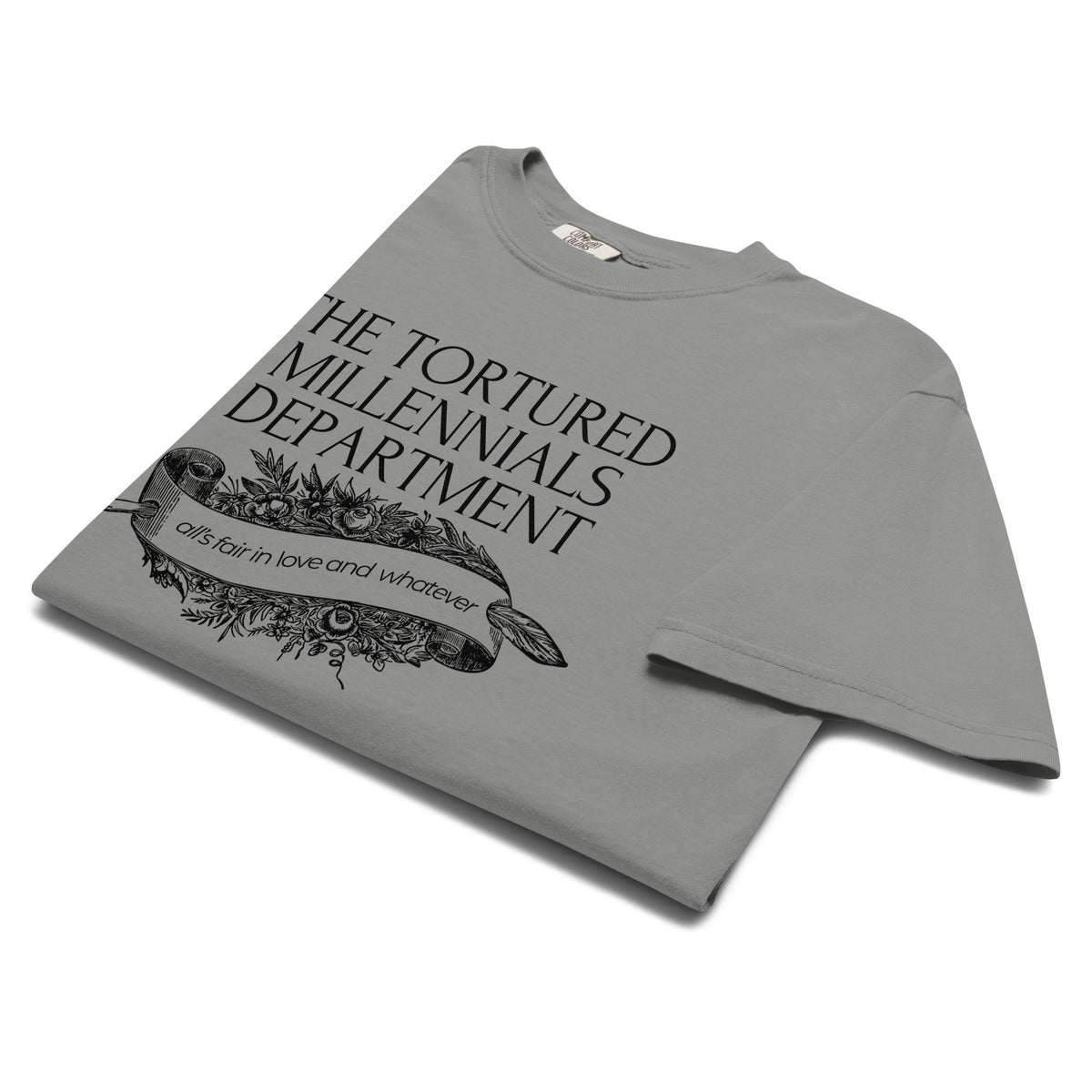 The Tortured Millennials Department T-Shirt | Millennial Humor Graphic Tee - Spinsterly Co
