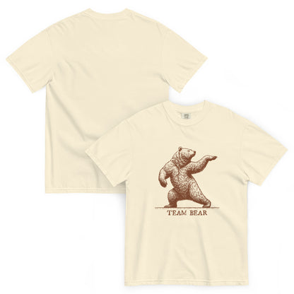 Team Bear Vintage Graphic Tee | Garment-Dyed Heavyweight T-Shirt - Spinsterly Co