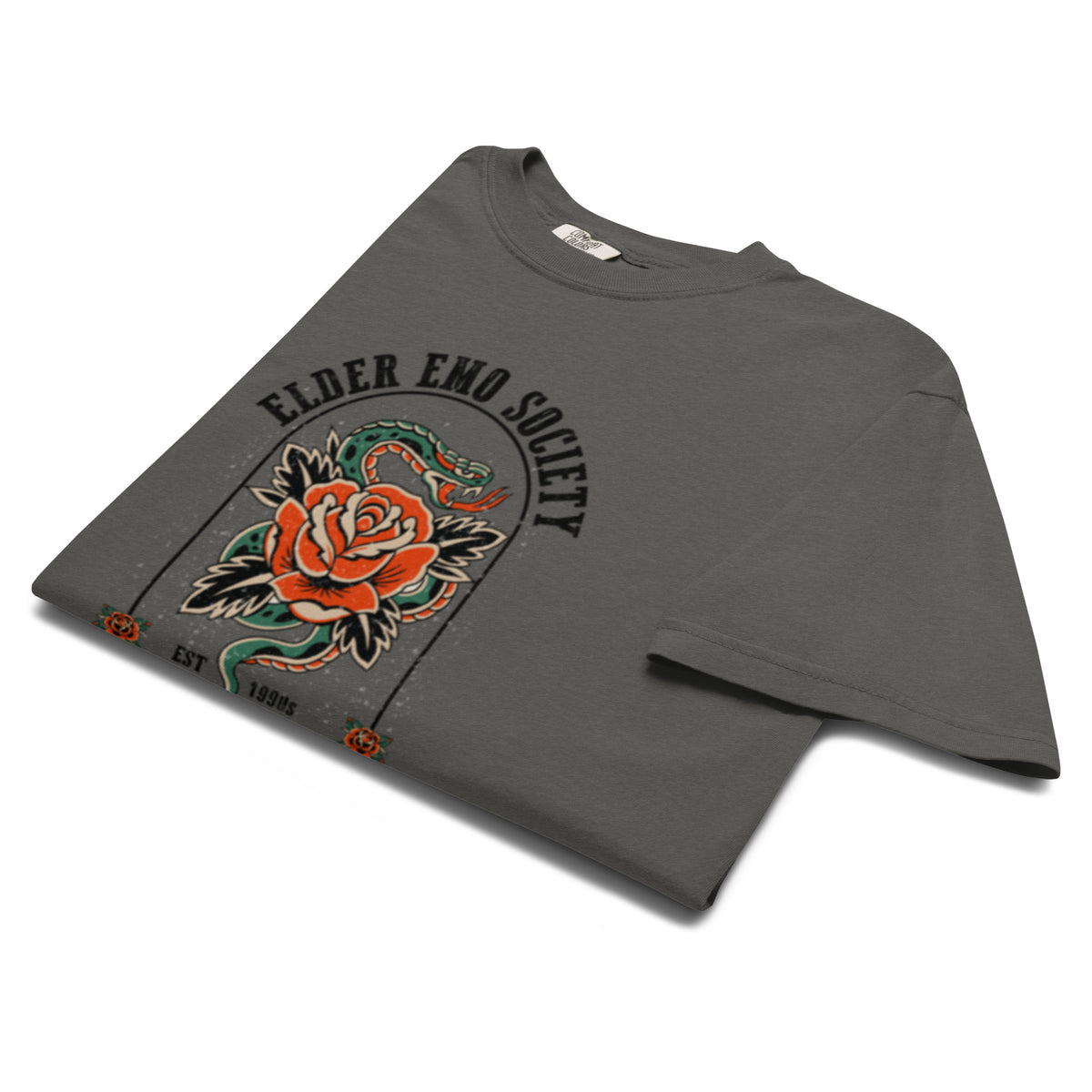 Elder Emo Society Metalcore Crashout T-Shirt | Emo Nostalgia Tee - Spinsterly Co