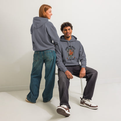 Elder Emo Society Hoodie | Metalcore Crashout Garment-Dyed Sweatshirt - Spinsterly Co