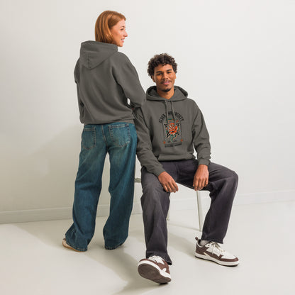 Elder Emo Society Hoodie | Metalcore Crashout Garment-Dyed Sweatshirt - Spinsterly Co