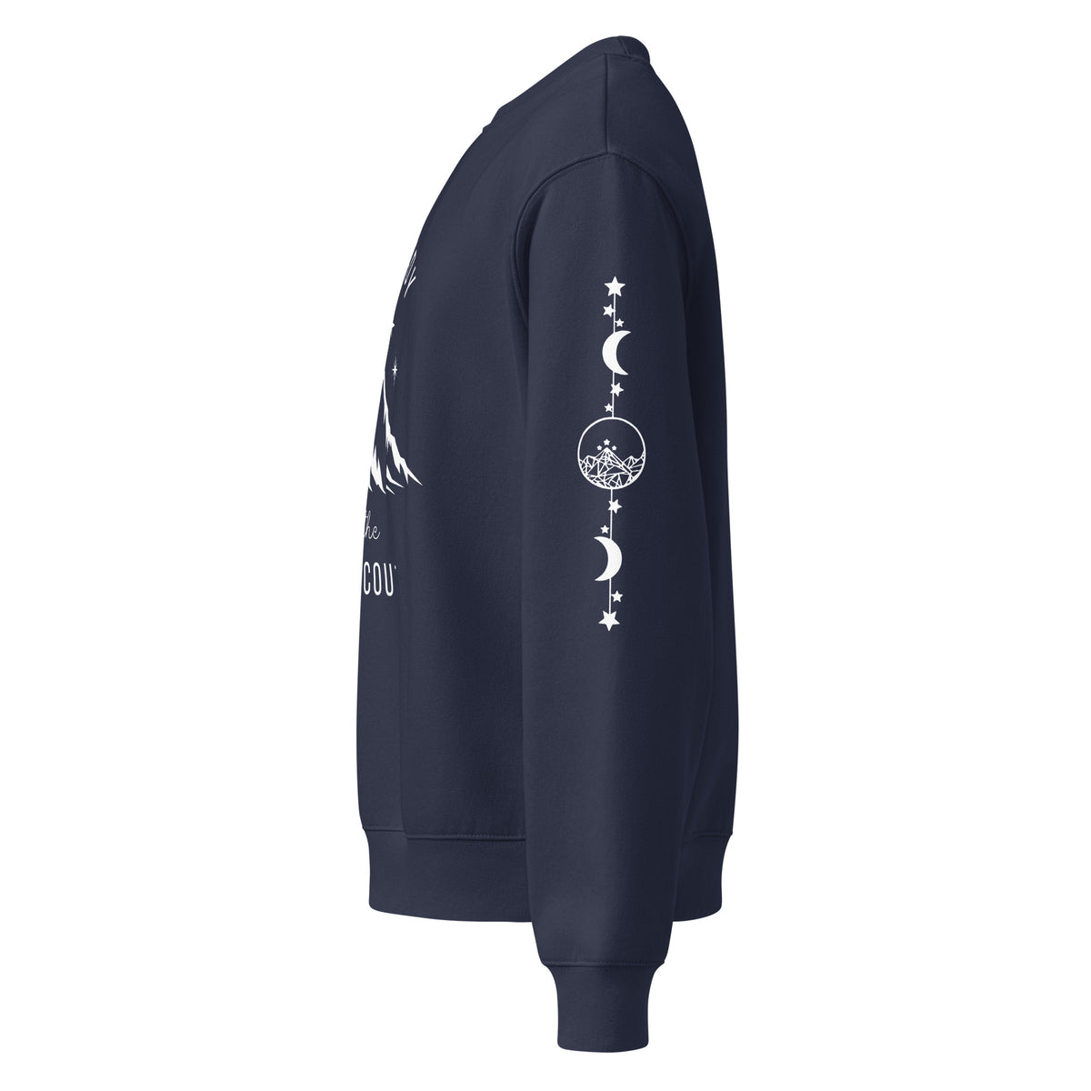 High Lady of the Night Court Oversized Crewneck Sweatshirt | Dark Academia Fantasy Apparel - Spinsterly Co