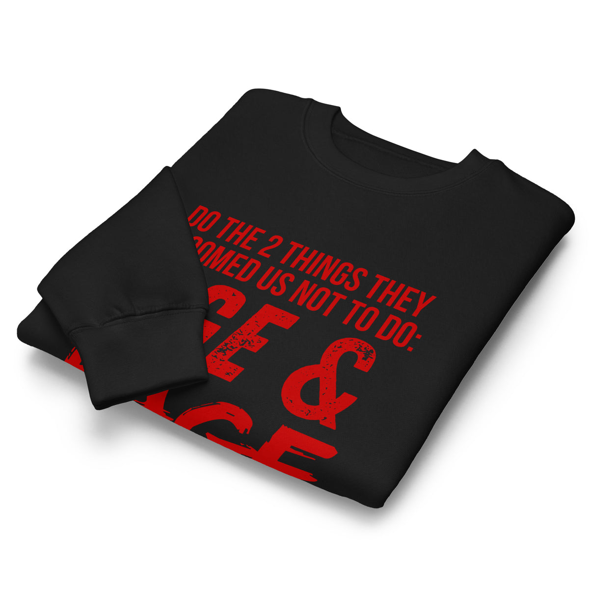 Age & Rage Feminist Crew Neck Sweatshirt | Empowerment Sweatshirt - Spinsterly Co