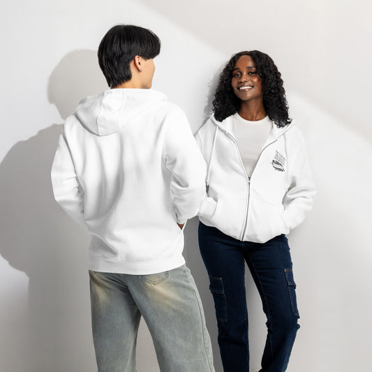 The Tortured Millennials Department Full-Zip Hoodie | All's Fair in Love and Whatever - Spinsterly Co