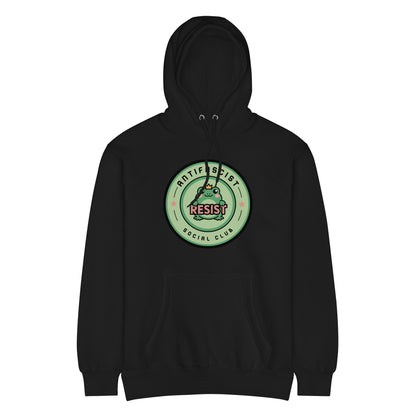 Antifascist Social Club Kawaii Frog Hoodie | Political Activist Apparel - Spinsterly Co