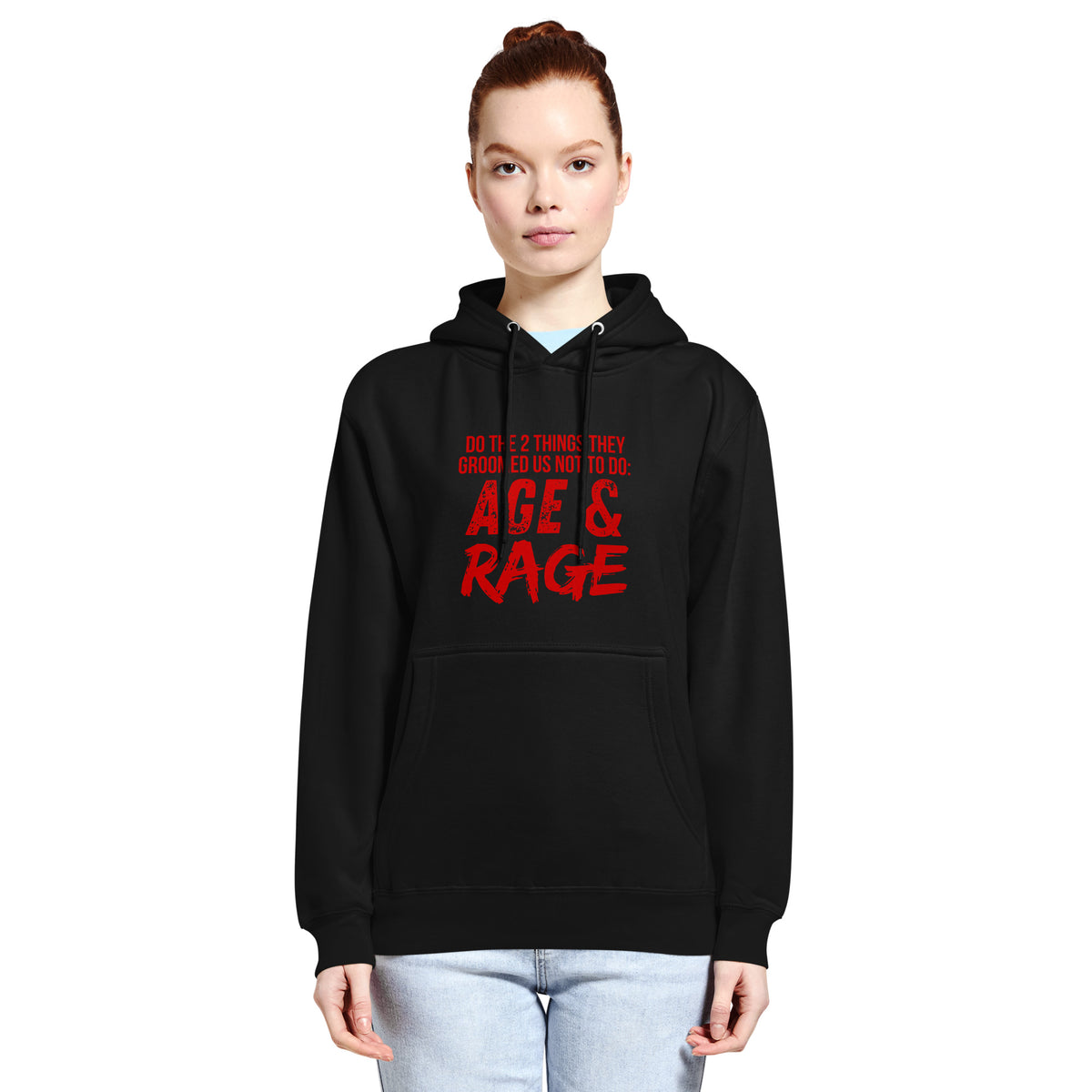 Age & Rage Feminist Hoodie | Empowerment Hoodie - Spinsterly Co